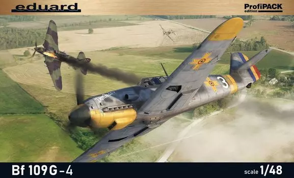 Eduard Profipack Series German Army Plastic Model EDU82117 1/48 Bf109G-4
