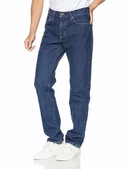 Edwin Jeans Regular Straight Denim Made in Medium Blue Size 33 E403, Pants, Japan, Men s, 2,