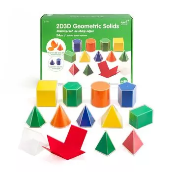 edxeducation 2D3D Геометрические тела Учебные материалы по 3D геометрии 3D фигуры и соответствующие им диаграммы развития Наслаждайтесь изучением основных концепций