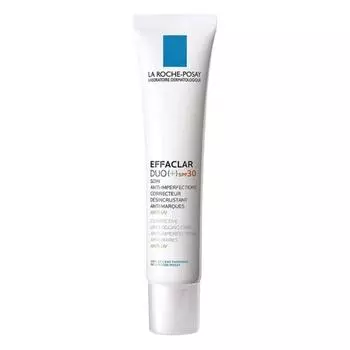 Effaclar Duo средство против прыщей. (+) Ла Рош Позе SPF 30 (40 мл)
