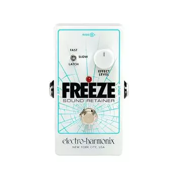 эффекторный звукоудержатель Freeze electro-harmonix электро-гармоники [] серебряный
