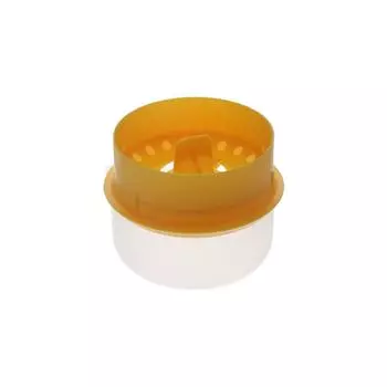 Egg Tool DIY Baking Accessories Eggs Divider Egg Filter Egg Separator Yolk Whites Strainer жёлтый