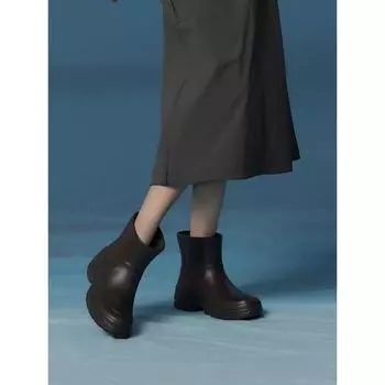Eider For Jang Won Young Объект E8 Дождевые сапоги dwa24n84E8 Dark Brown/235