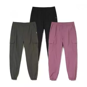 [eider] Women S baSic Jogger 2 Woven pantS Dwm23363 Black/XS
