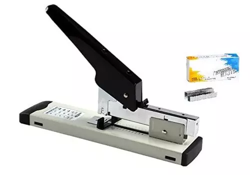 EINEY Large Stapler 100 Sheets Tabletop Stapler Commercial Stapler 100 Staples Box of Needles [1 Included]