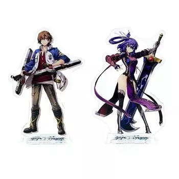 Eiyuu Densetsu Ao no Kiseki Lloyd Bannings Rixia Mao игрушечная фигурка на акриловой подставке