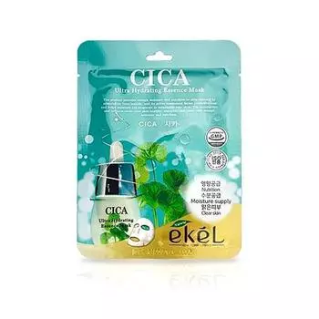 Ekel Mask Pack Cica - Маска для лица Ekel Mask Pack Cica(10 шт.) one