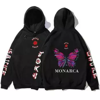 Толстовка Eladio Carrion Sauce Boyz Monarca XS чёрный