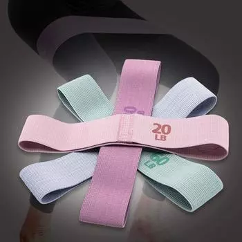 Elastic Workout Bands Anti-Slip Stretch Fitness Strips Portable Glute Thigh Elastic Bands Yoga Gym Equipment CHINA