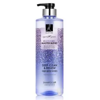 Elastine Master Blend Мицеллярный очищающий шампунь с ароматом базилика и мандарина, 770 мл, 1 шт.