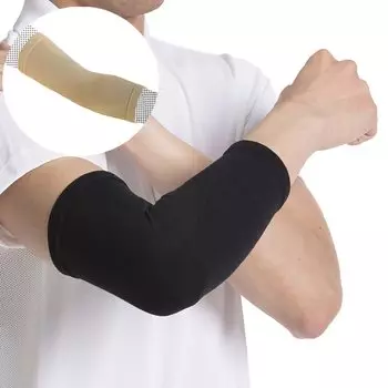 Elbow slow motion for for left and right 1 made in L range of flexible support D&M supporter, supporter, elbows, fixed, use, piece, Japan, beige, бежевый