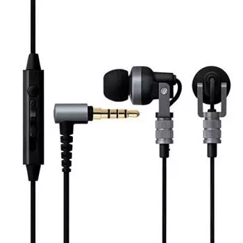 ELECOM High Resolution Compatible Stereo Earphones Canal Type 12.5mm Driver Black EHP-CH3000SBK