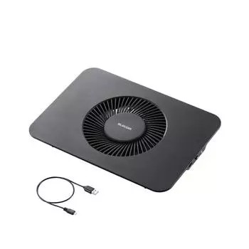 ELECOM Laptop Cooling Stand PS3 PS4 Horizontal Large Fan Compatible with up to 17 inches Black SX-CL21LBK чёрный