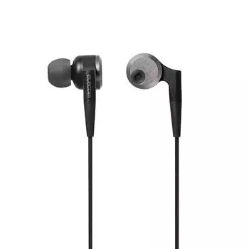 ELECOM Stereo Earphone Canal Driver Heavy Bass GrandBass Black 10mm EHP-GB100ABK