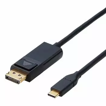 ELECOM to DisplayPort Conversion Black with iPhone Pro USB-C Cable, 1.0m, (Compatible 16/16 Pro/16 Max/16 Plus) CAC-CDP10BK чёрный