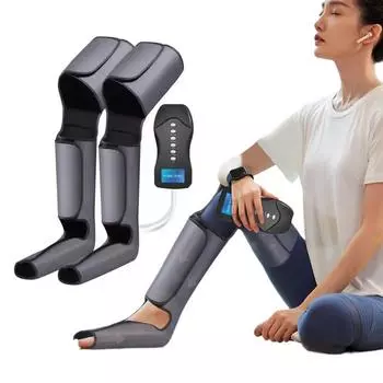 Electric Air Compression Foot Leg Massager Circulation health care Therapy Device Calf Thigh Compression Massage Machine