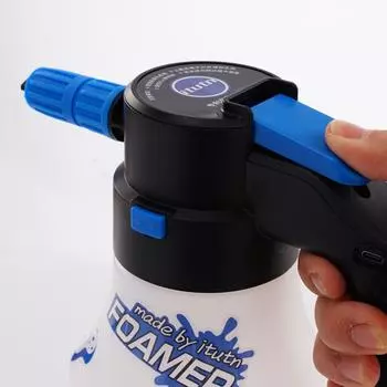 Electric Foam Sprayer 1.5L Foam Generator For Car Wash 600mAh Lithium Battery Pneumatic Universal Sprayer Car Wash Towel