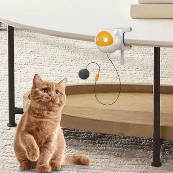 Electric Hang Cat Ball Toy Exercise Kitten Toy Interactive Cat Ball Toys Automatic Cat Toy For Self-Play & Exercise Funny Cat CHINA