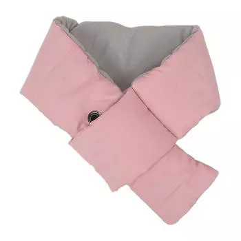 Electric Heating Scarf 3 Gears Indicator Light Skin Friendly Windproof Waterproof Washable USB белый