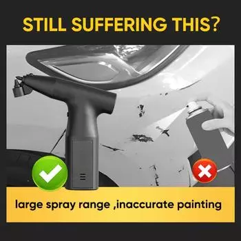 Electric Spray Paint Gun, Electric Spray Gun Paint Sprayer For , Spray Gun For Painting Car, Rechargeable Electric Spra J2n8