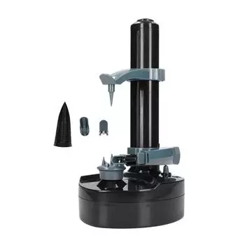 Electric Standing Peeler Multifunction Automatic Rotating Cutter Paring Tool for Kitchen Potato L