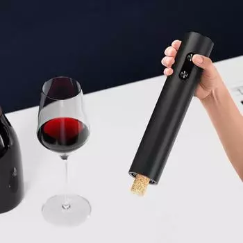 Electric Wine Bottle Opener Automatic Red Wine Bottle Opener Kitchen Bottle Opener Multifunctional Bar Kitchen Bottle Opener чёрный