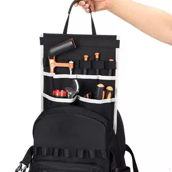 Electrician Tool Pouch Repair Bag Versatile Accessories Oxford Cloth Organizer with Multiple