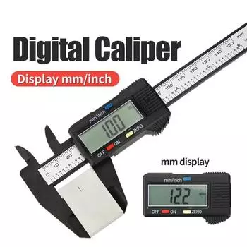 Electronic Digital Caliper with LCD Display 6 / 150mm, Measuring Tool