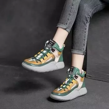 Elegant With Medium Heels Female Short Shoes Waterproof High Platform Booties Pu Autumn Footwear Hot Chic 39 Women s Ankle Boots 35