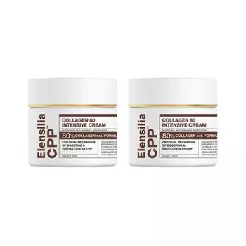 Elensilia CPP Collagen 80 Интенсивный крем 50 г*2 шт/4 шт 2Pcs