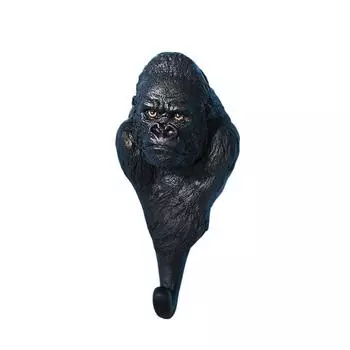 Elephant 3D Animal Wall Hook Creative Animal Head Wall Hanger Coat Hat Hanging Hook Key Style 6