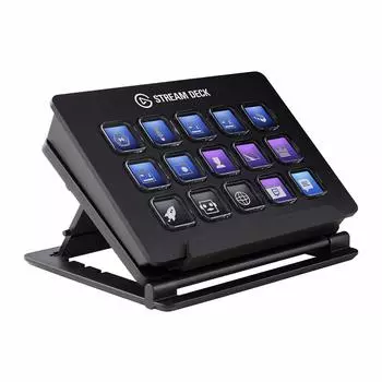 Elgato Stream Deck key Контроллер для создания живого контента Устройство для совместной работы стримеров Регулируемый Совместимость с Windows и [15 макет]