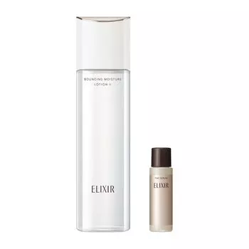 ELIXIR Lift Moist Lotion SP 2 Лосьон-сыворотка для ухода за кожей лица Tsuyadama Superiel Shiseido (Влажный тип) и 170мл+5мл