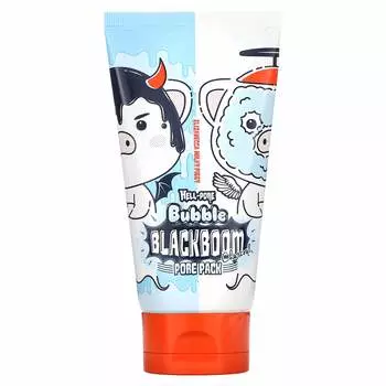Elizavecca, Milky Piggy, Hell-Pore, угольно-пузырчатая маска для пор в черной комнате, 5,07 жидких унций (150 мл)