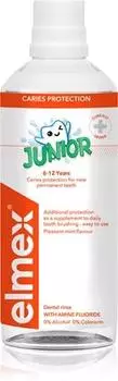 Elmex Junior 6-12 лет ополаскиватель для рта для детей TU прозрачный