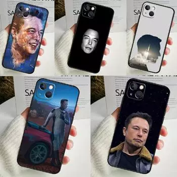 Elon Musk Phone Case For iPhone 16 15 14 12 11 13 Pro Max 7 8 Plus X XR XS Max 13 12 Mini Cover iPhone 14Pro MAX