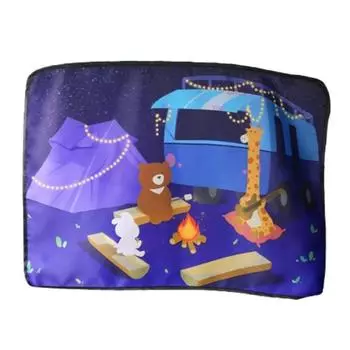 Embedded Rail Cartoon Car Curtain Side Window Sunshade Cover Car Interior Accessories Style 5
