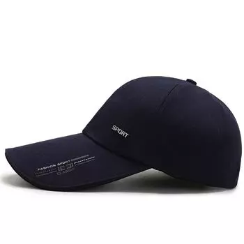 Embroidery Baseball Cap Adjustable Snapback Hat Casual Visor Running чёрный