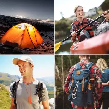 Emergency Loud Outdoor Survival Whistle Life Jacket Whistle Flood Prevention Boat Life-saving Whistle Life-saving Whistle