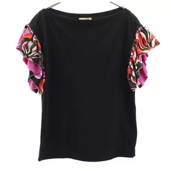 Emilio Pucci Короткий рукав Размер XS черный Женский Б/у