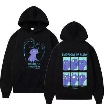 Emotions Of Flink Spellbound Hoodies New Art Aesthetic Clothing Casual Women Men Pullovers High Street Loose Sweatshirts Clothes XS