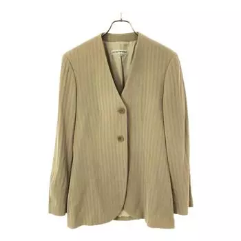 Emporio Armani 90s made in Italy Herringbone No color jacket Old vintage Women Used