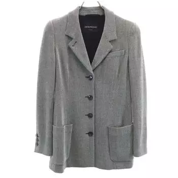 Emporio Armani made in Italy tailored jacket 42 gray Women Used
