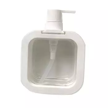 Empty Lotion Pump Bottle Odorless Transparent PET 500ml Recyclable Refillable Lotion Dispenser for Bend