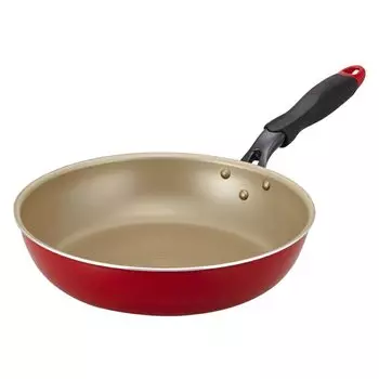 End to Lost Frying Сковорода Evercook 28 см Совместима со всеми источниками тепла Сковорода Days без ПФОК Красная Дошиша [An Pans] (Совместимость с IH) [500 красный