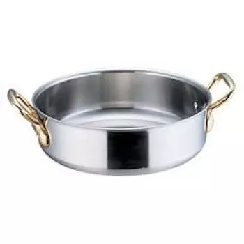 Endo Shoji Commercial Super Denji Outer Pot 27 см Нержавеющая сталь Кастрюля для индукционной плиты Сделано в Японии AST95027