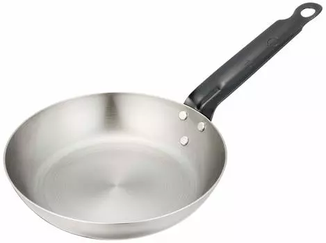 Endo Shoji TKG Iron Frying Pan 16cm Inner Diameter x Depth 162 x 40 Bottom Diameter 110 Plate Thickness Handle Length Weight Compatible with IH The