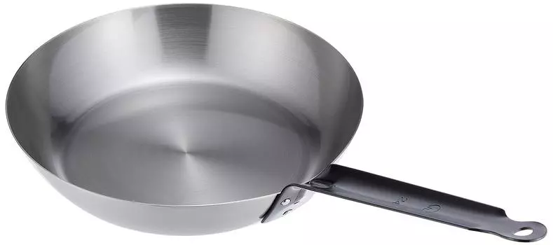 Endo Shoji TKG iron frying pan 24cm Inner diameter x depth 240 x 47 Bottom diameter 175 Plate thickness Handle length Mass IH compatible The more you