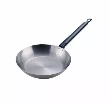 Endo Shoji TKG Iron Frying Pan 34cm Inner Diameter x Depth 340 x 72 Bottom Diameter 235 Plate Thickness Handle Length Mass Compatible with IH The more
