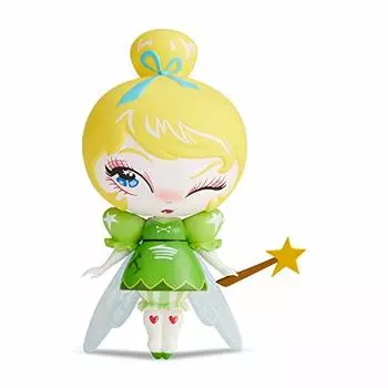 Enesco World of Miss Mindy представляет дизайнерскую коллекцию Disney: виниловую фигурку феи Динь-Динь, 7 дюймов, многоцветную